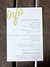 Blog Invitation Crush Part 11 Wedding Info Card Wedding Invitations Typography Wedding Invitations