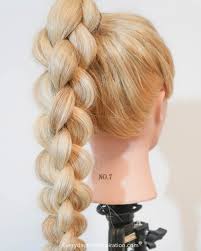 This is one of the cutest athletic hairstyles for long hair, and it is sure to make heads turn and jaws drop. How To 4 Strand Round Braid Everyday Hair Inspiration