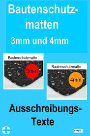 Bautenschutzmatten Dicke 3mm Und 4mm Ausschreibungstext Teichbau Ausschreibung Und Stelzlager