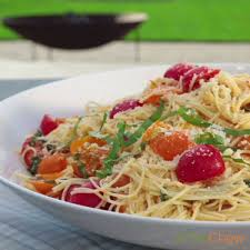 Preheat the oven to 400 degrees f. The Chew Recipe Ina Garten S Summer Garden Pasta Tasty Pasta The Chew Recipes Food Network Recipes