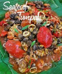 Maybe you would like to learn more about one of these? Dapur Sehat Seafood Tumpah By Agustialidya88 Bahan 1kg Kepiting 1kg Kerang 500 Gr Cumi Cuci Bersih Lalu Iris Cincin 500 Gr Udang Siangi Air Secukupnya Untuk Merebus 1 Liter Air