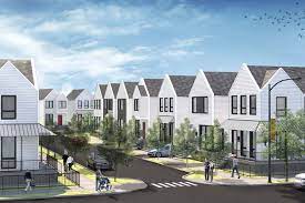 48 Brand New Single Family Homes Coming To Old Irving Park Townhouse Exterior Site Plan Design Home And Family