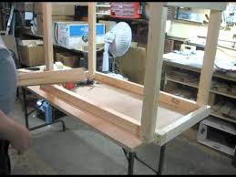 Cut out the 4 table legs according to the cad drawings. Folding Leg Work Table Youtube