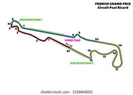 Can be used with the 2021 custom championship. Circuit Paul Ricard French Grand Prix Stock Vector Royalty Free 1236846031