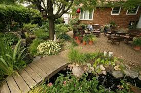 In smaller island installations, bridges are often simple slabs of stone used singly or in combinations of two or three spans. 50 Dreamy And Delightful Garden Bridge Ideas