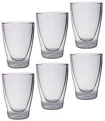 Feelino Lattechino Doppelwandige Latte Macchiato Glaser 6er Set 300ml Xl Thermo Glaser Mit Schwebe Effekt Im Geschenkkarton Goldwateringcan
