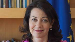 Sofia colares alves, representante da comissão europeia em portugal, participa na sessão de encerramento do ciclo de conferências economia viva, coorganizado. Todos Contra A Desinformacao Sofia Colares Alves Blogue Rbe