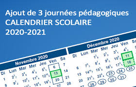 Calendrier scolaire, dossier étudiant et cours. Nouveau Calendrier Scolaire 2020 2021 Ajout De Trois Journees Pedagogiques Centre De Services Scolaire De La Region De Sherbrooke Cssrs