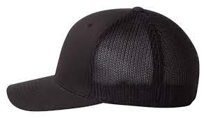 Flexfit Fitted Trucker Cap Mesh Back Baseball Hat Plain 6511 Curved Flex Fit Ebay Baseball Hats Trucker Cap Flexfit