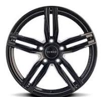 One Piece New Custom Wheel 18x8.5 in for Romac Venom Gloss Black 18 inch  Aluminum Rim