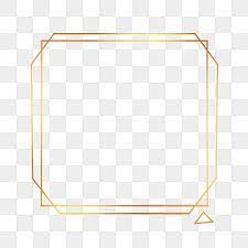Gold Line Border Golden Thread Line Square Png Transparent Clipart Image And Psd File For Free Download Gold Line Clip Art Borders Gold Clipart