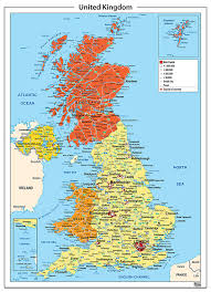 Een sfeervol gekleurde kaart van het graafschap sussex. Engeland Wales En Schotland Bak Reizen