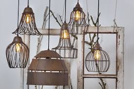 Hangelampe Landhaus Shabby Chic Vintage Kupfer Rost Bronze Draht Metall Ebay Hangelampe Vintage Lampe Hangelampe Wohnzimmer