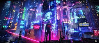 Abstract fractal plasma energy neon background loop 4k video clip. Neon City Cyberpunk Wallpapers Top Free Neon City Cyberpunk Backgrounds Wallpaperaccess