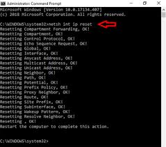 Users may switch their network device from a dynamic address to a static address or changing the ip address. An Illustrated Guide To Netsh Int Ip Reset Techlogon