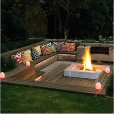 Top 60 Best Deck Bench Ideas Built In Outdoor Seating Designs Fire Pit Patio Backyard Seating Area Sloped Backyard