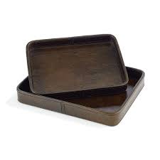 Do you assume leather coffee table with storage and trays appears to be like great? 17 Stories Semaj Leather 2 Piece Coffee Table Tray Set Wayfair