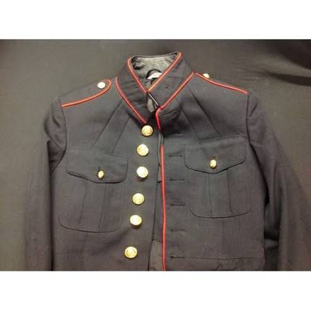 WW2 British Indian Army service dress tunic named to Brigadier FVR Woodhouse. Has Indian tailors lab