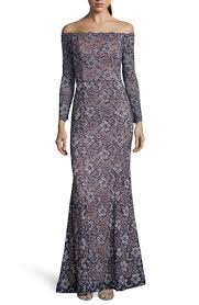 Free Shipping And Returns On Xscape Off The Shoulder Lace Evening Dress At Nordstrom Com Delicate Lace Evening Dresses Stylish Formal Dresses Evening Dresses