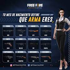As you know, there are a lot of robots trying to use our generator, so to make sure that our free generator will only be used for players, you need to complete a quick task, register your number, or download a mobile app. Garena Free Fire Tu Signo Zodiacal Paso De Moda Que Arma Eres Segun Tu Mes De Nacimiento En Free Fire Esports Latam Encontraras Todo Lo Relacionado Con El Ambiente