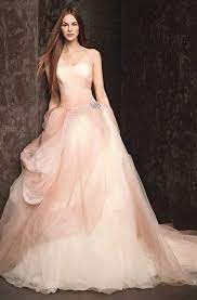 Vera Wang Pink Wedding Dress So Gorgeous Weddingdress Dress Bride Wedding Bridalgown Wedding Dresses Vera Wang Wedding Dresses Spring Wedding Dress
