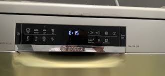 Lỗi E15 máy rửa bát Bosch | Sửa chữa và khắc phục