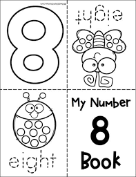 my numbers mini books set of 10 bug mini books free printable