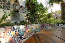 The Mosaic Garden By Earth Designs Mosaic Garden Mosaic Garden Art London Garden