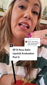 No Doubt Elf O Face Satin Lipstick Review