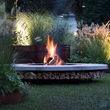 Ak47 Design Ercole White Fire Pit Outdoor Fire Backyard Fire Outdoor Fire Pit