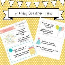 Free printable saint patrick's day treasure hunt. Birthday Scavenger Hunt Clue Cards Kids Toddlers Scavenger Etsy