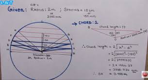 What is the formula for a chord circle? Determining The Length Of A Chord Calculate Length Of Chord