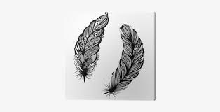 Black ink feather tattoo @dougromanotattoos. Peerless Decorative Feather Patterned Design Tattoo Dark Feather Tattoos Designs 400x400 Png Download Pngkit