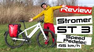 Der er desuden også nu kommet enkelte speed pedelecs som har netop bykørsel som deres erklærede formål. Speed Pedelec Stromer St3 Off 66