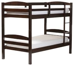 Bedz king stairway bunk beds full over full with 4 drawers in the steps, dark ch. Baxton Studio Crimson Dark Brown Solid Wood Twin Over Twin Bunk Bed Transitional Bunk Beds By Virventures
