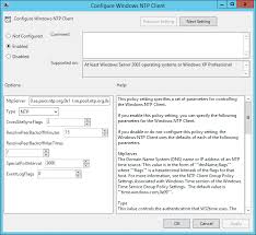 Configuring Ntp On Windows Using Gpo Sysadmin Lab
