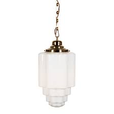Ladies art deco sterling 925 silver opal sapphire & pear cut tanzanite pendant. Art Deco Pendant Light Glasshouse Brass Opal Pendant Light The Soho Lighting Company Soho Lighting