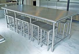 Stainless steel is clean, sterile, and the most contemporary way to go in kitchen accompaniment. Stainless Steel Kitchen Furniture