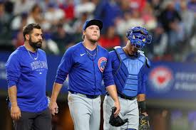 Cubs Opening Day starter Justin Steele exits game against Rangers with  hamstring strain - Chicago Sun-Times