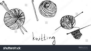 In the beginning, looking at a knitting pattern can be very confusing — is that a foreign language it is written in? Hand Drawn Sketch Of Knitting Ball Of Yarn Royalty Free Stock Vector 350875481 Avopix Com