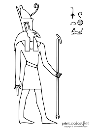 Printable ancient coloring pages for kids unit ian tutankhamun. Egyptian God Seth Print Color Fun Free Printables Coloring Pages Crafts Puzzles Cards To Prin Egyptian Gods Ancient Egypt For Kids Egyptian God Seth