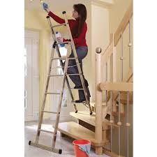 Find deals on products in ladders on amazon. En131 L80 Convertible Household Ladder 3 Way 5 Tread Capacity 150kg 5 4kg 1212 601 Hunt Office Ireland