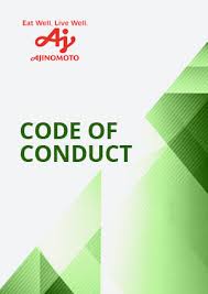 This code of conduct (the code) lays out quite simply how the employees and business associates of minho (m) bhd and its subsidiaries are expected to behave and conduct themselves in the performance of their duties and responsibilities as good and contributing corporate citizens. Code Of Conduct Ajinomoto Malaysia