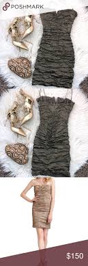 Nicole Miller Collection Metallic Cocktail Dress Metallic Cocktail Dresses Nicole Miller Collection Dresses