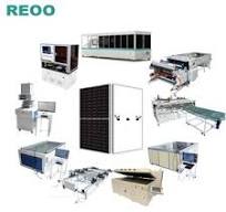 Semi Automatic Solar Panel Manufacturing Line - 1MW Turnkey ...