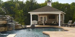 Pool side oasis 16x16 personalize your pool house shed to complement your home's exterior. Pool Sheds And Pool Houses Pleasant Run Structures