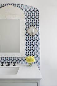 Some applications ideas include tile wall kitchen backsplash, tile stair risers, trivets, tile wall art, tile fireplace surround, bathroom applications, shower walls, vase or candle. Blue Moroccan Bathroom Tiles Design Ideas