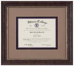 Artists Frame Service Diploma In Triple Mat To Highlight School Colors And Grey Veneer Frame With Sil Diploma Frame Diploma Frame Office Custom Picture Frame