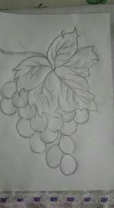 Mano Flower Art Drawing Flower Line Drawings Border Embroidery Designs