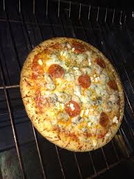 Homemade Pizza With Chicken Feta Pepperoni Just To Name A Few Ingredients Homemade Pizza Pizza Feta